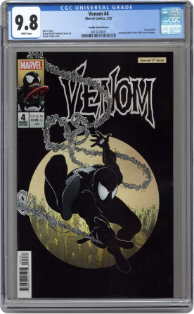 Venom (2021 Marvel) #4C CGC 9.8 Yardin Variant