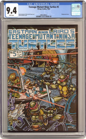 Teenage Mutant Ninja Turtles (1984) 5 CGC 9.4