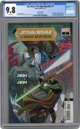 Star Wars The High Republic (2021 Marvel) 1G CGC 9.8 3rd Printing