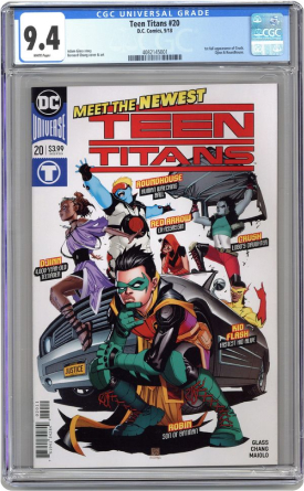 Teen Titans (2016 6th Series) 20A CGC 9.4 Chang