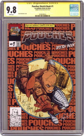 Pouches Sketch Book (2020) 1MYCHAELS CGC 9.8 SS Kyle Willis Mychaels Variant