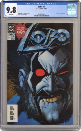 Lobo (1990 1st Series DC) 1A.D CGC 9.8 1st Printing