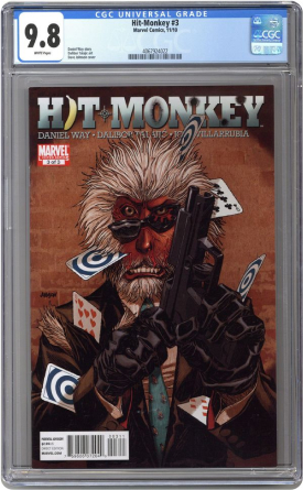 Hit-Monkey (2010 2nd Series) 3 CGC 9.8