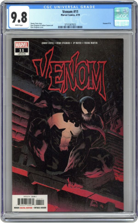 Venom (2018 Marvel) 11A CGC 9.8 Stegman