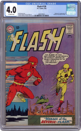 Flash (1959 1st Series DC) 139 CGC 4.0