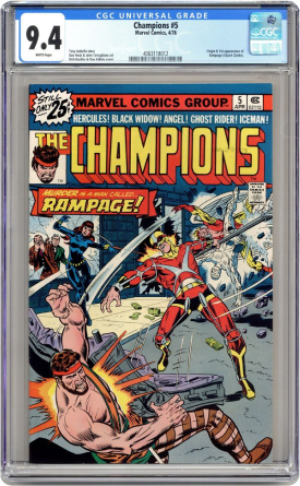 Champions (1975-1978 Marvel 1st Series) 5 CGC 9.4