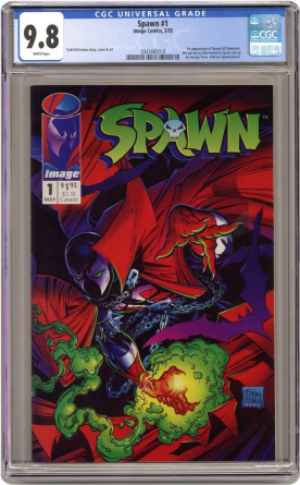 Spawn (1992 Image) 1D CGC 9.8 Direct Variant