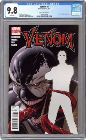 Venom (2011 Marvel) 1C CGC 9.8 Siqueria 1=15 Variant