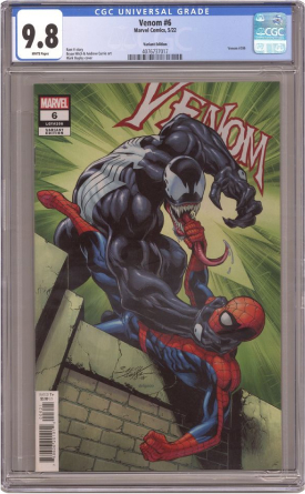 Venom (2021 Marvel) #6B CGC 9.8 Bagley Variant